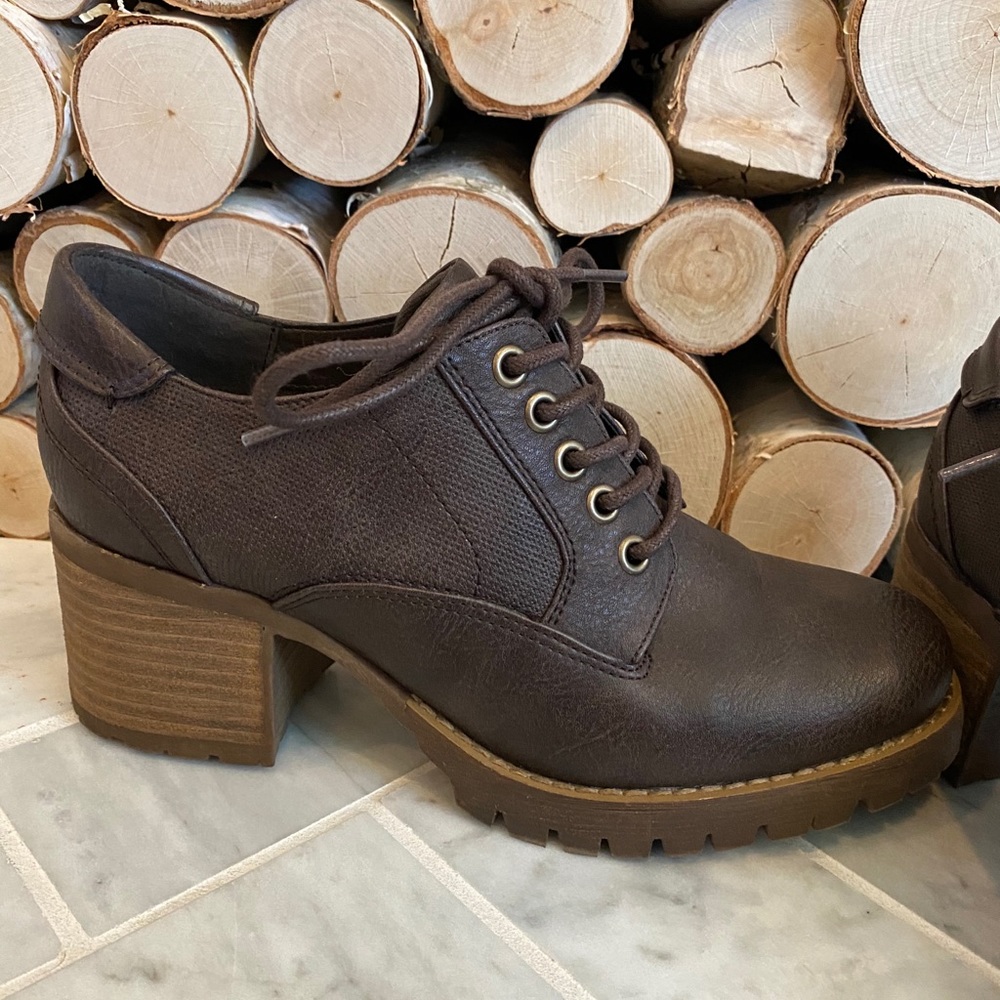 Carlos Santana Dark Brown Gretchen Ankle Boots 8